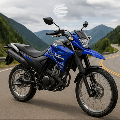 Design robusto e moderno destacam a Yamaha XTZ 250 Lander entre as trails mais completas! Yamaha XTZ 250 Lander